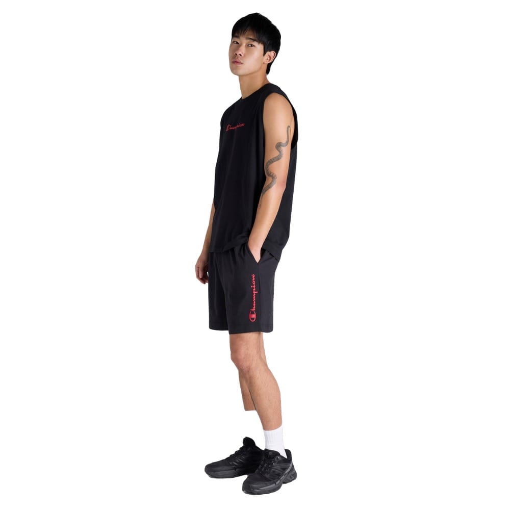 Champion Leg Puff Short - Black