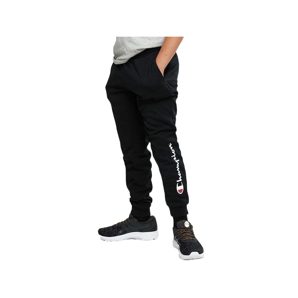 Champion Kids Script Cuff Pant - Black