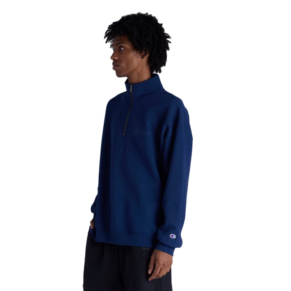 Champion Womens Leg Tonal Quarter Zip - Cranberry Tart