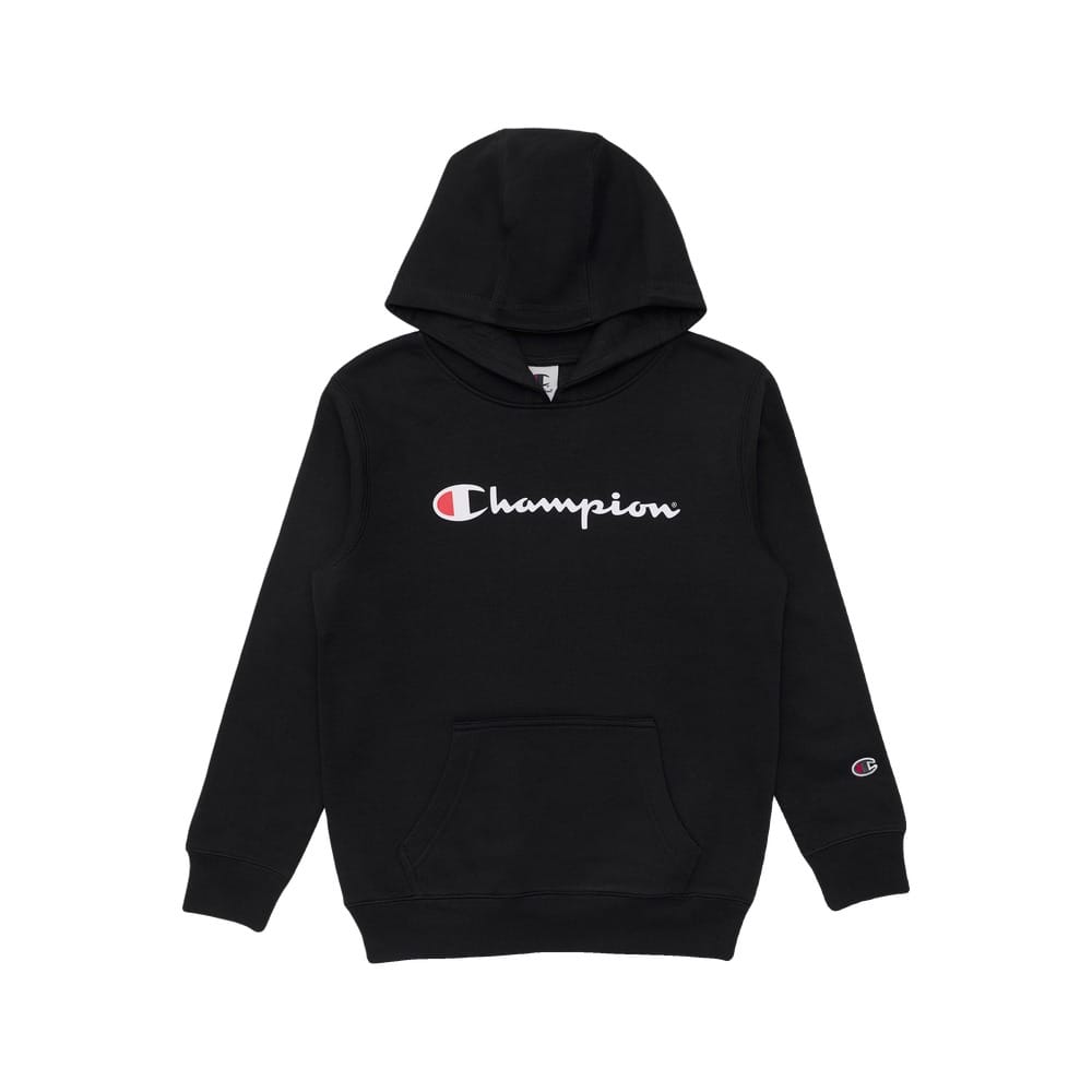 Champion Womens Script Hoodie - Black