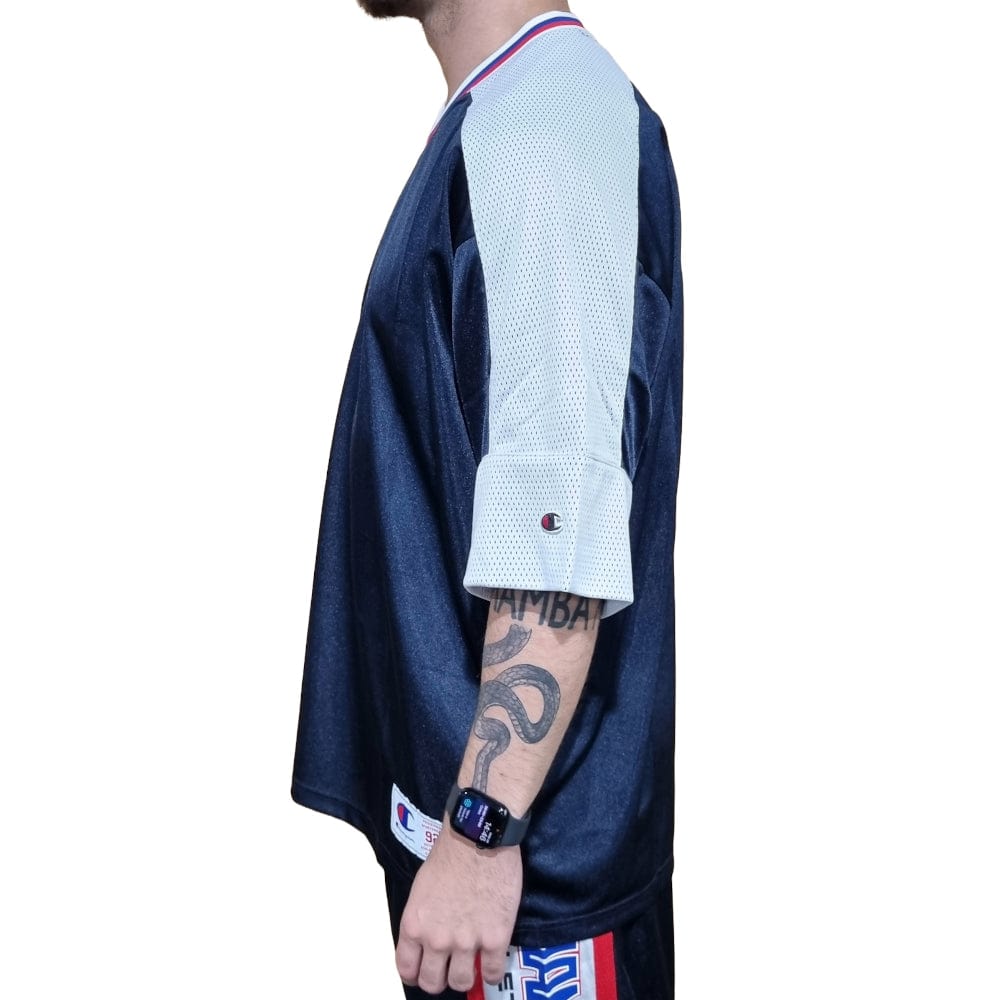 Champion EU Team USA Crew Tee - Navy Blue