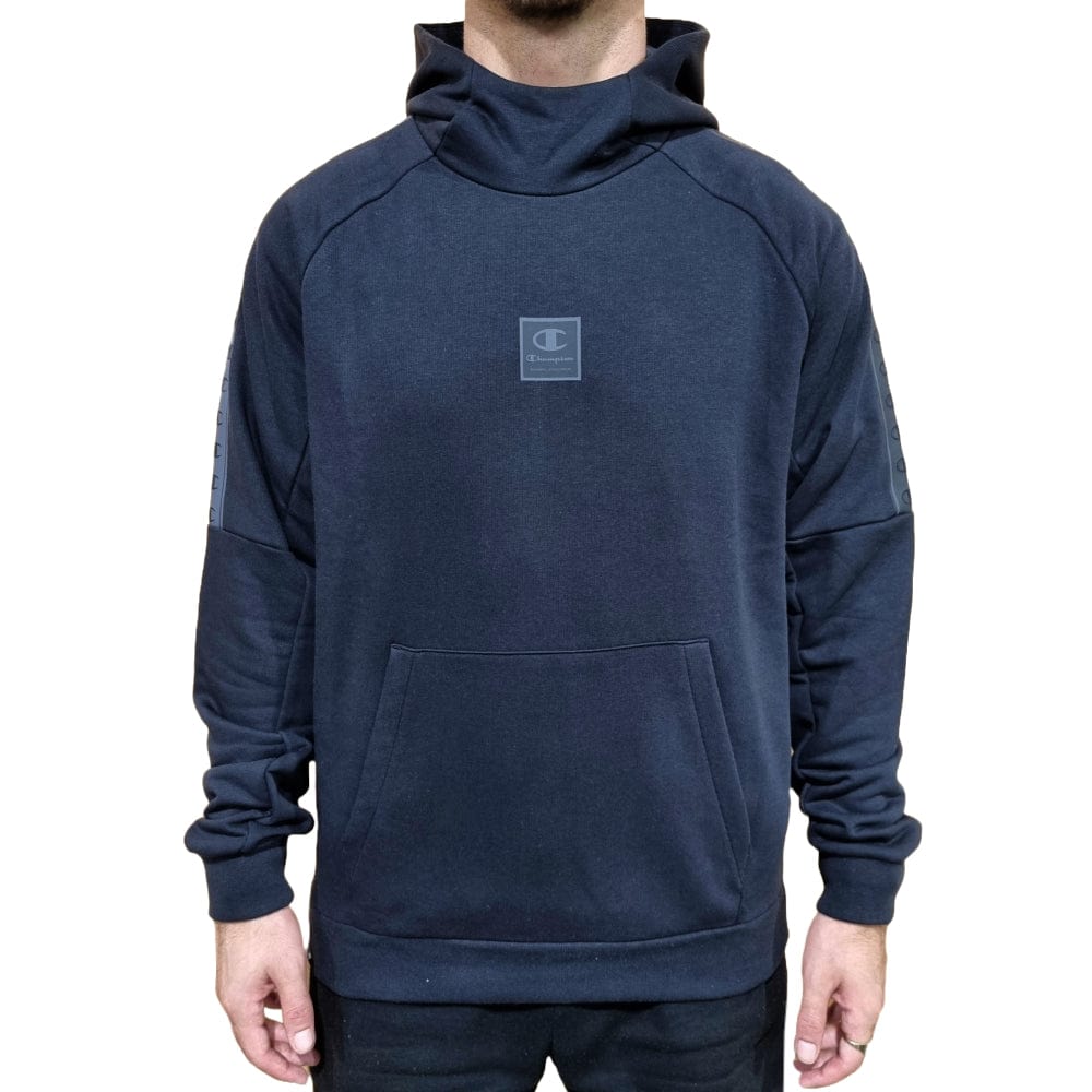 Champion EU Tonal Tape Hoodie - Nearly Black