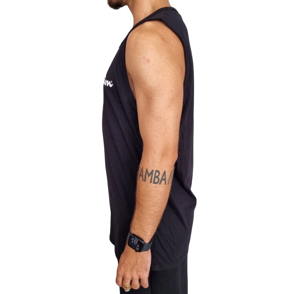 Champion Script Sport Singlet - Black
