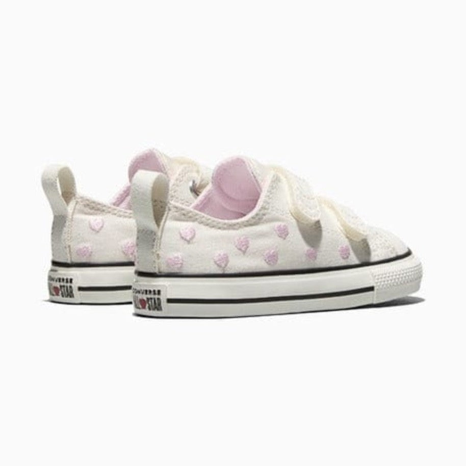 Converse Infants Chuck Taylor All Star Easy On Low Top - White / Bloom