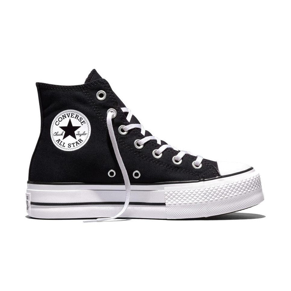 Converse Womens CT Lift Canvas Hi - Black / White