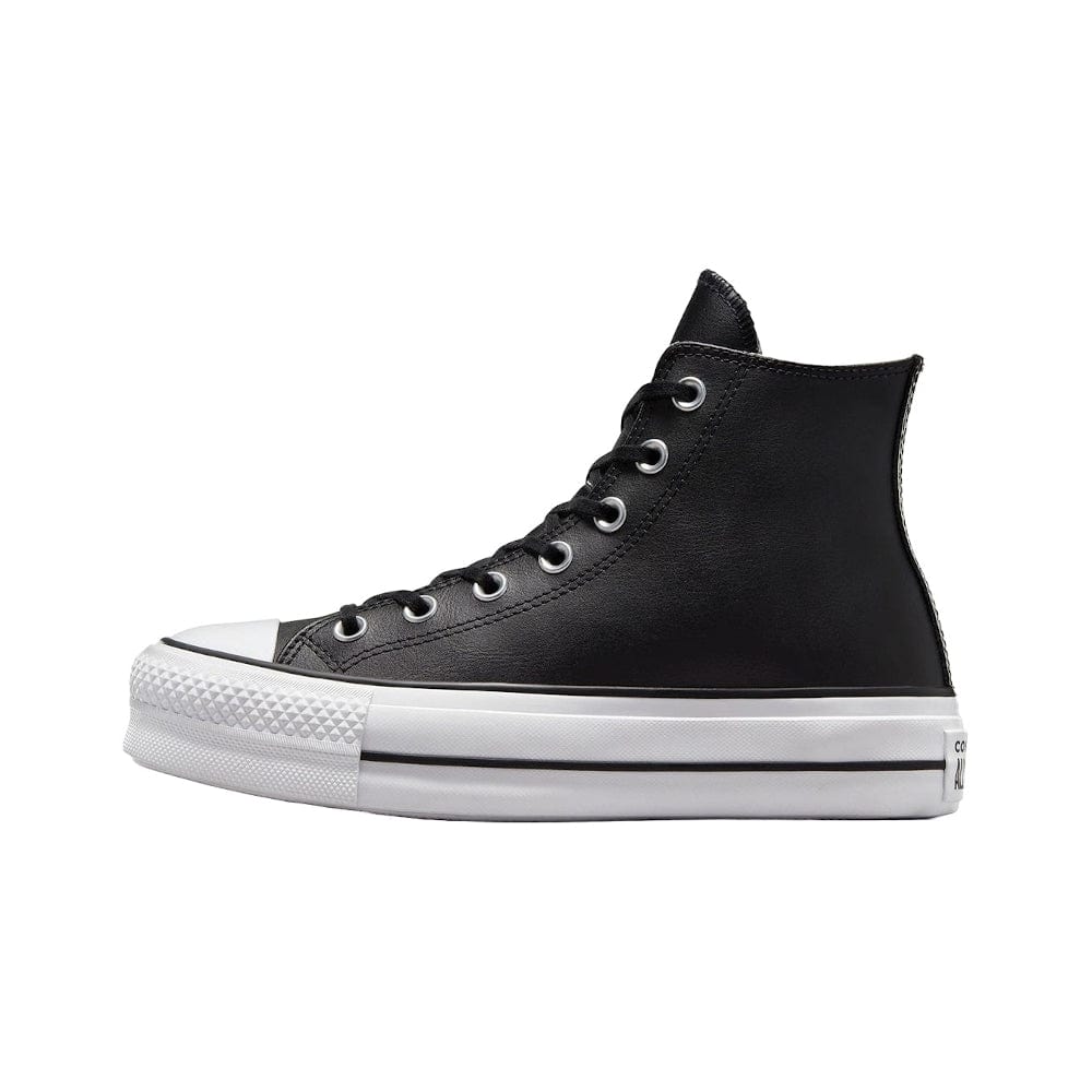 Converse Womens CT Lift Leather Hi - Black / White