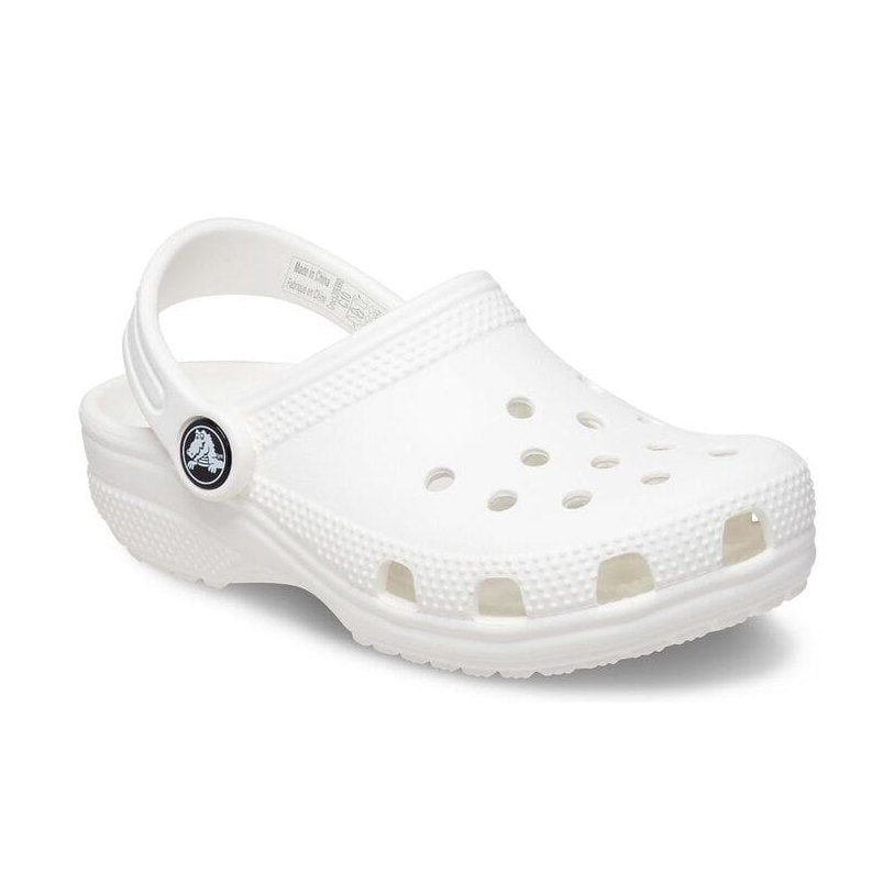 Crocs Kids Classic Clog - White