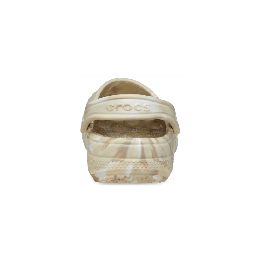 Crocs Classic Marbled Clog - Bone / Multi