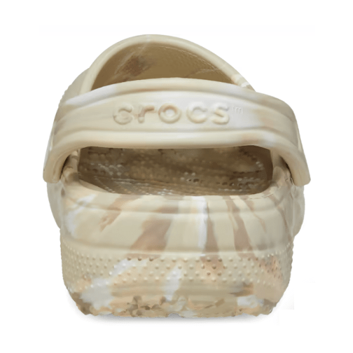 Crocs Classic Marbled Clog - Bone / Multi