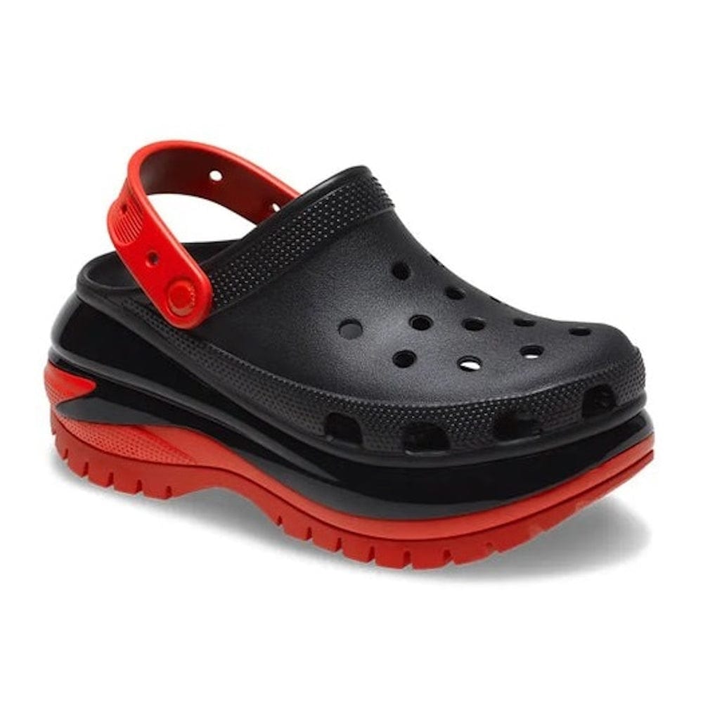Crocs Mega Crush Clog - Black / Varsity Red