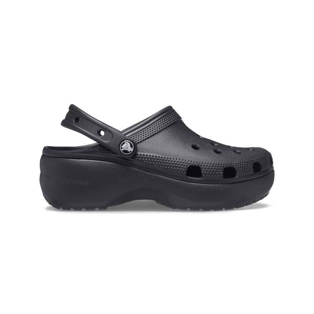 Crocs Womens Classic Platform Clog - Black