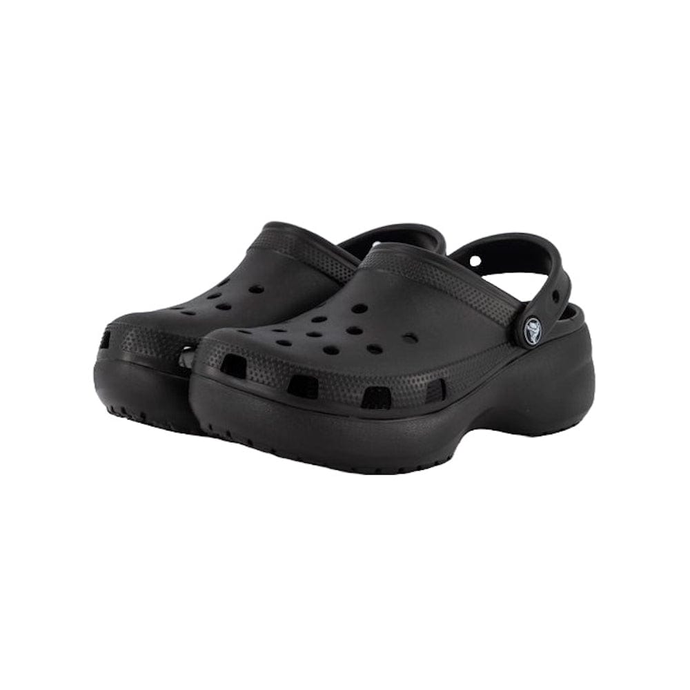 Crocs Womens Classic Platform Clog - Black