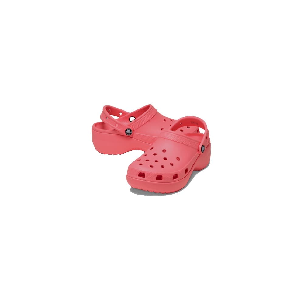 Crocs Womens Classic Platform Clog - Guava