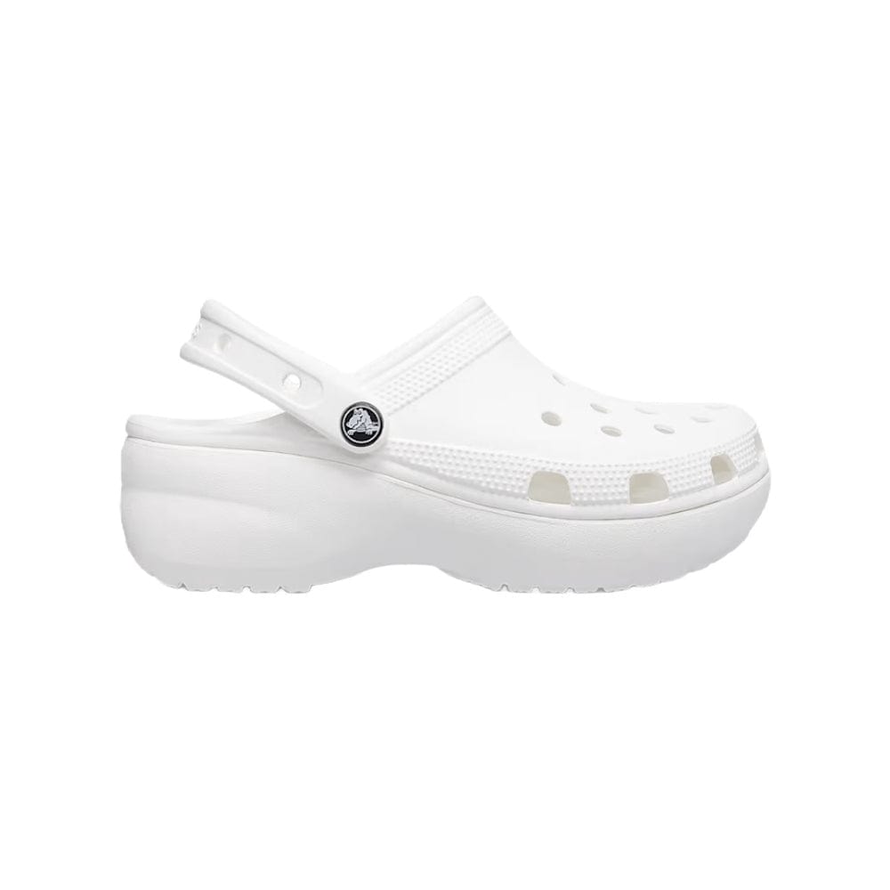 Crocs Womens Classic Platform Clog - White