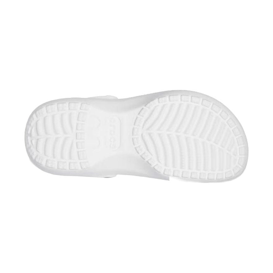 Crocs Womens Classic Platform Clog - White