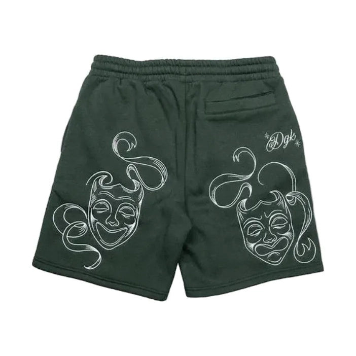 DGK Saints Shorts - Forest Green