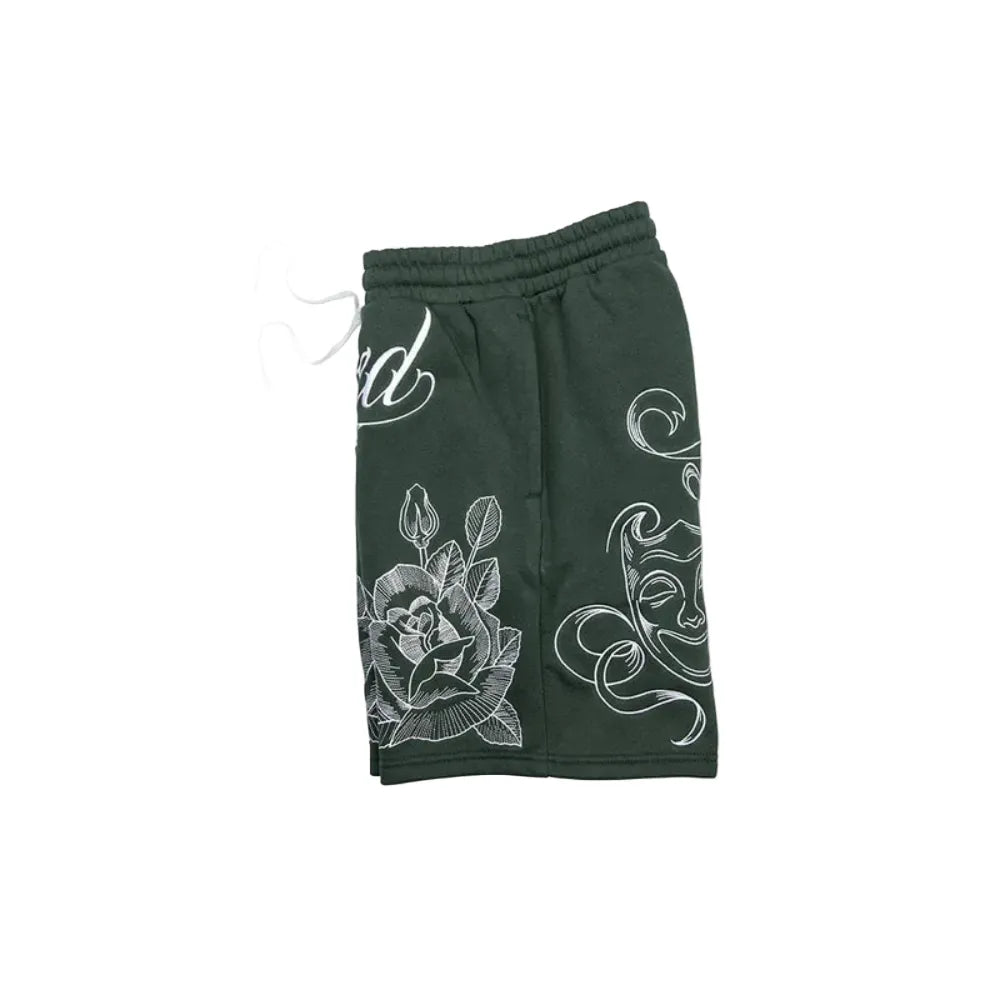 DGK Saints Shorts - Forest Green