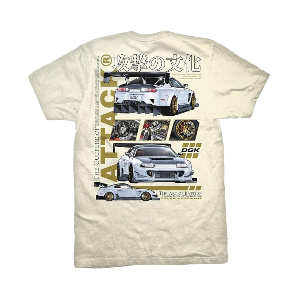 DGK Attack Tee - Cream