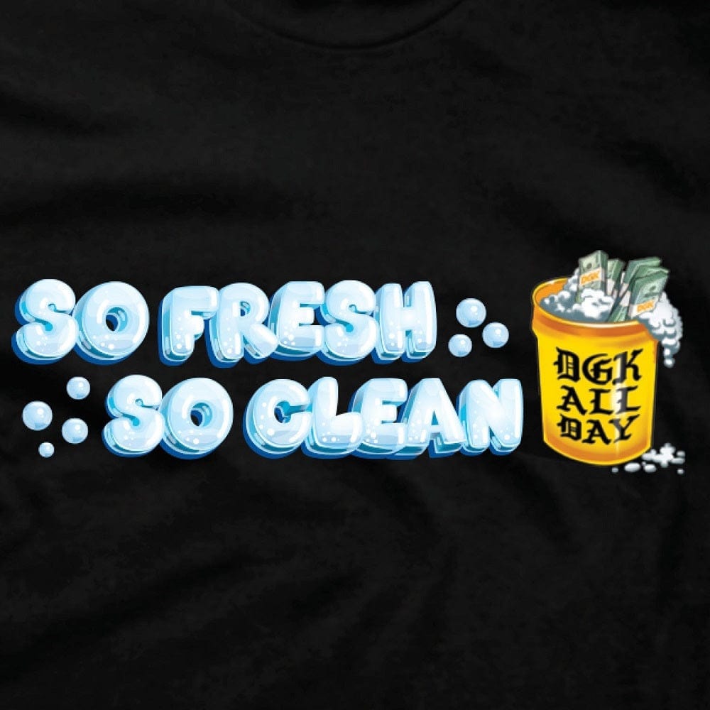 DGK Clean AF Tee - Black