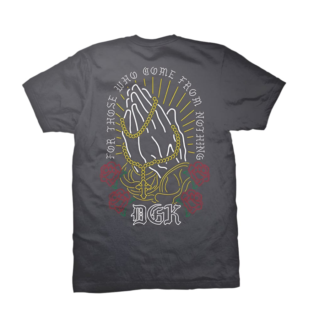 DGK Deus Tee - Charcoal