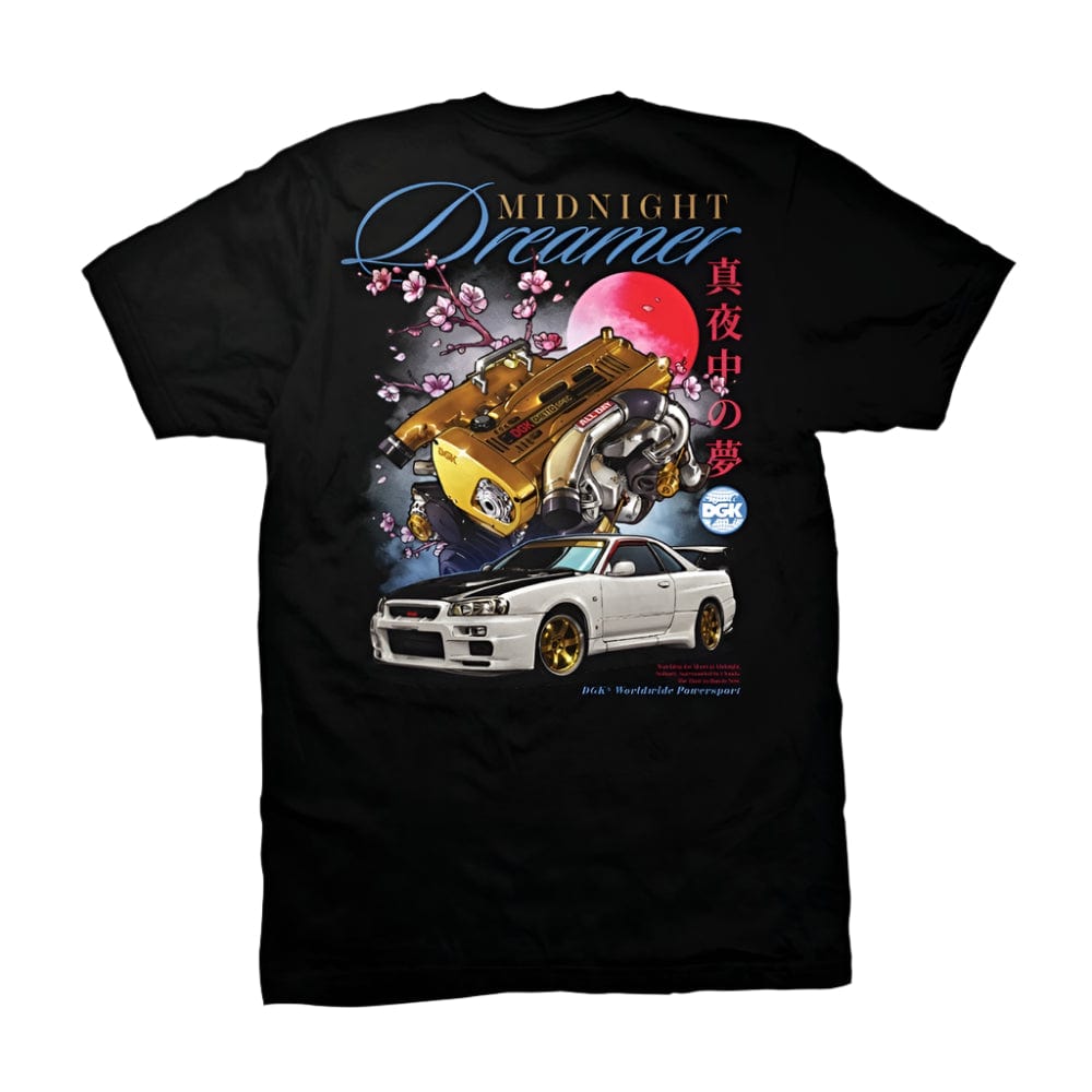 DGK Midnight Dream Tee - Black