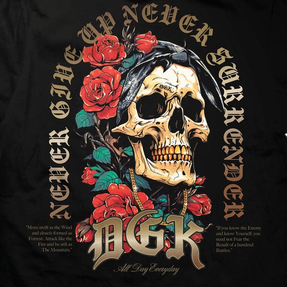 DGK No Quarter Tee - Black