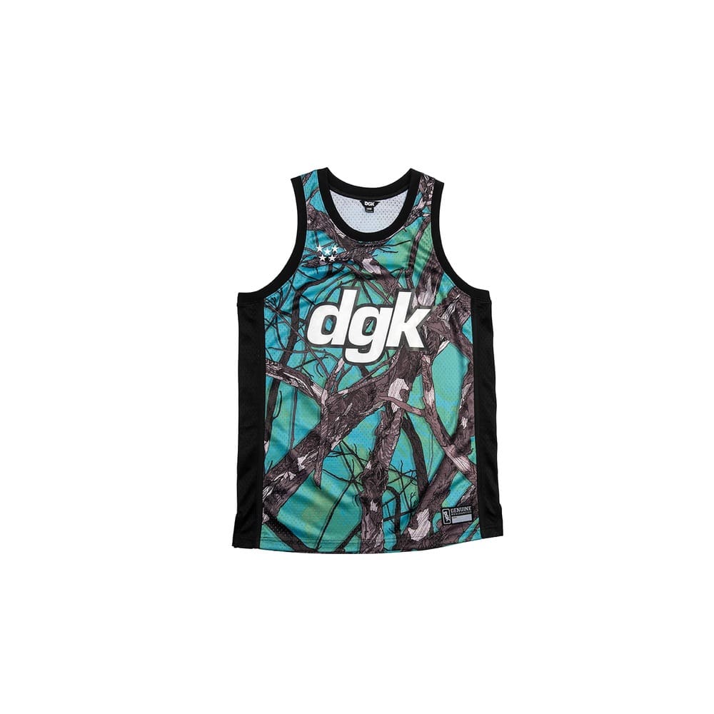 DGK Timber Basketball Jersey - Tree Camo