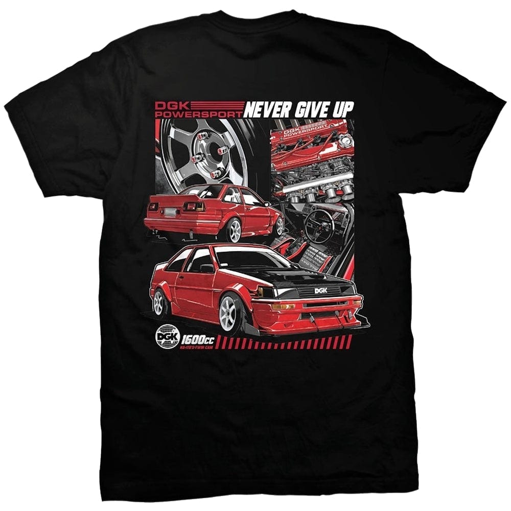 DGK Twin Cam Tee - Black