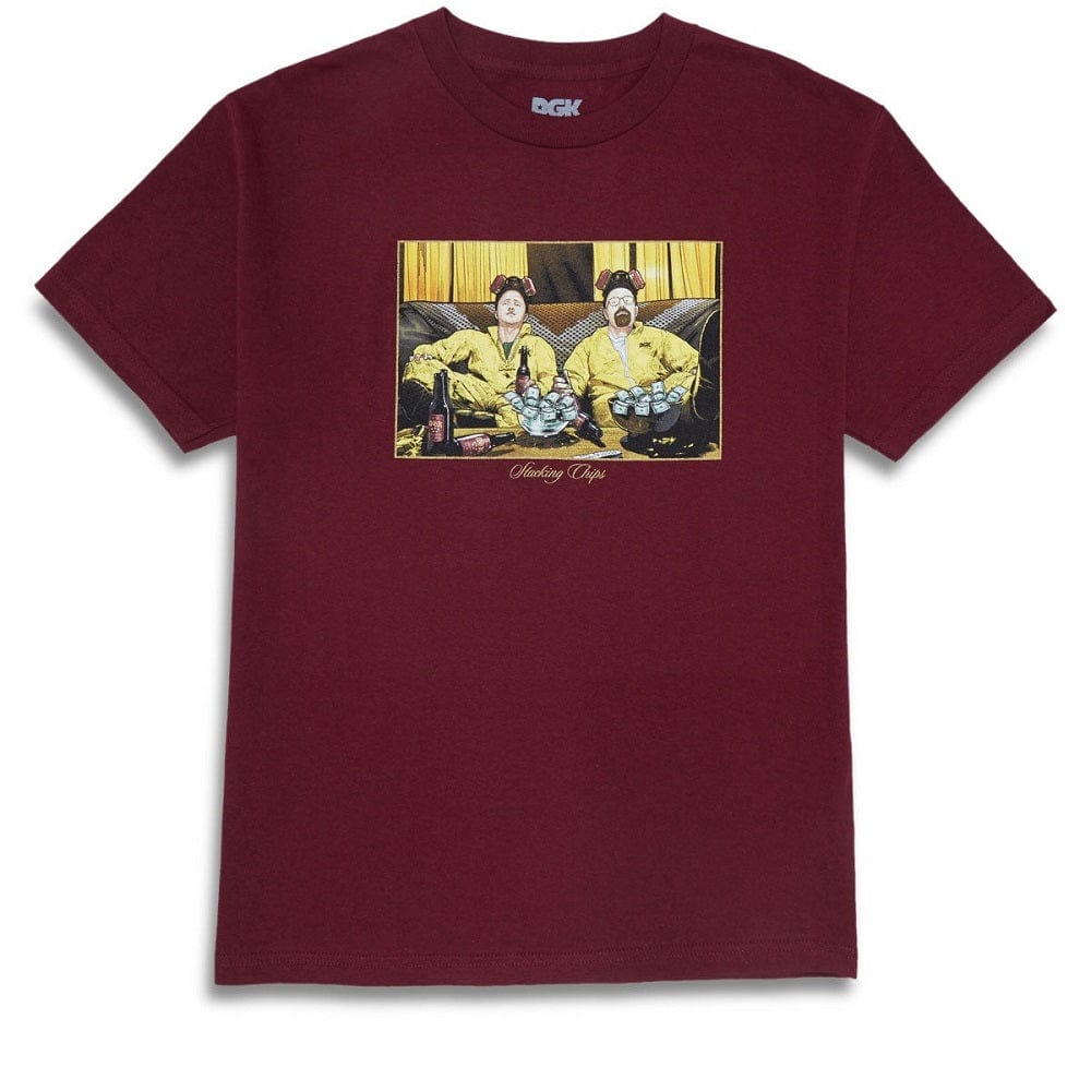 DGK Workload Tee - Burgundy