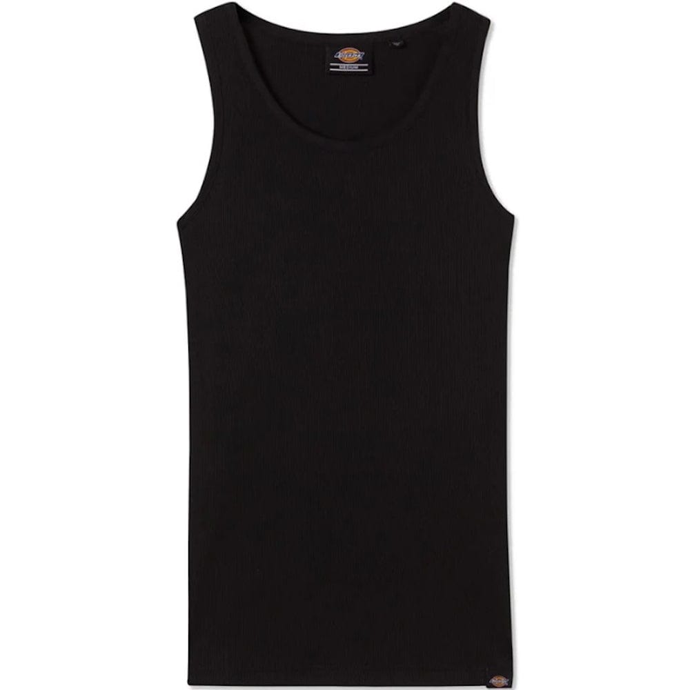 Dickies Basic Classic Rib Singlet - Black