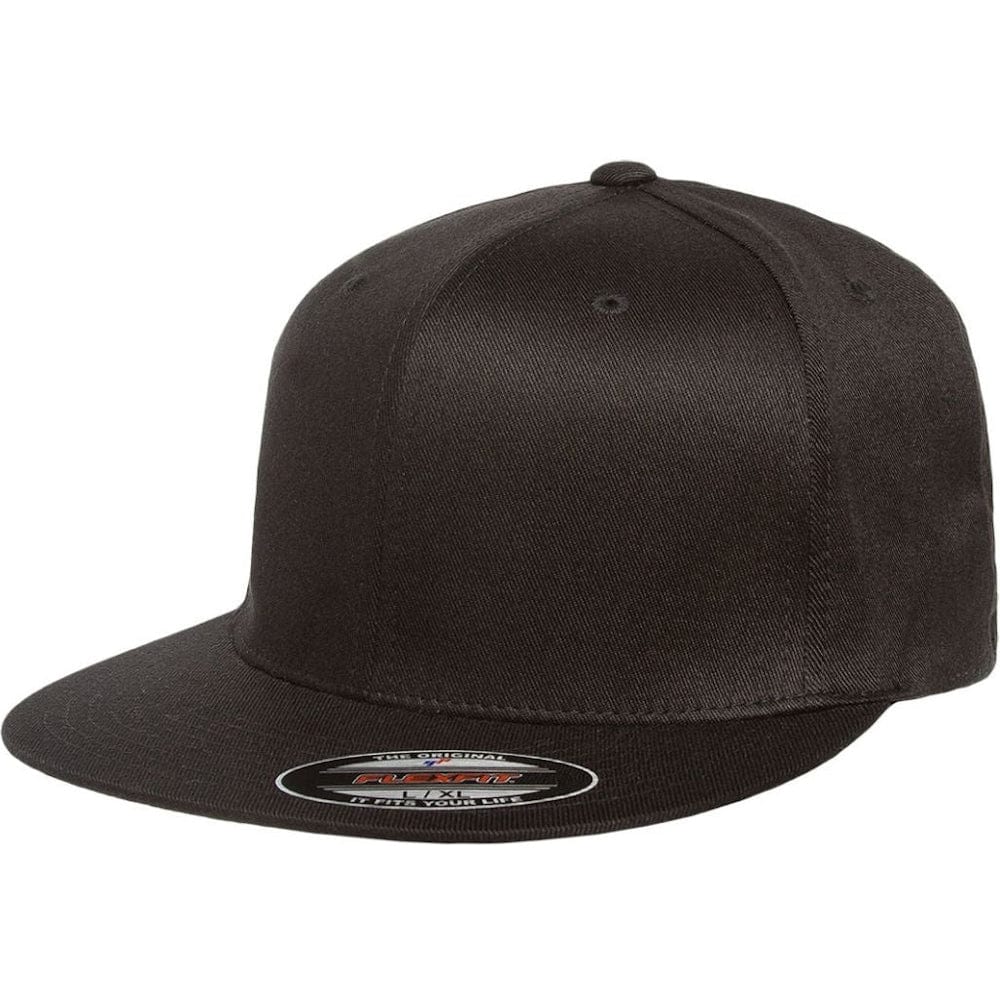 Flexfit Pro Baseball Fitted Cap - Black
