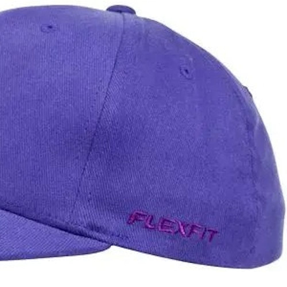 Flexfit Worn By The World Fitted Cap - Purple