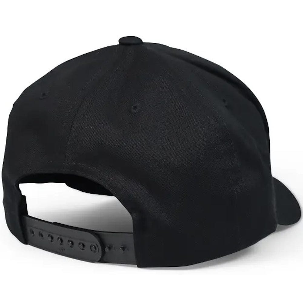 Flexfit Classic 5 Panel Snapback Cap - Black