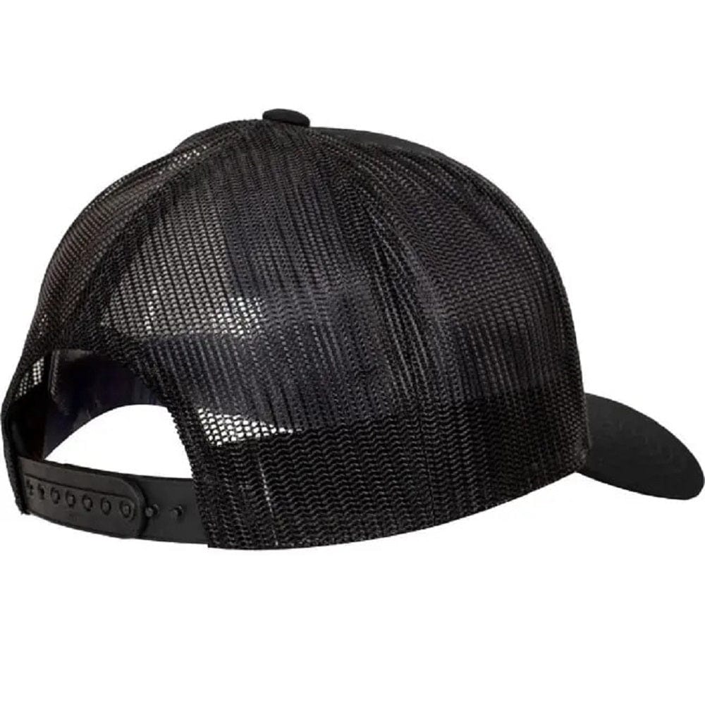 Flexfit Classic 5 Panel Trucker Cap - Black