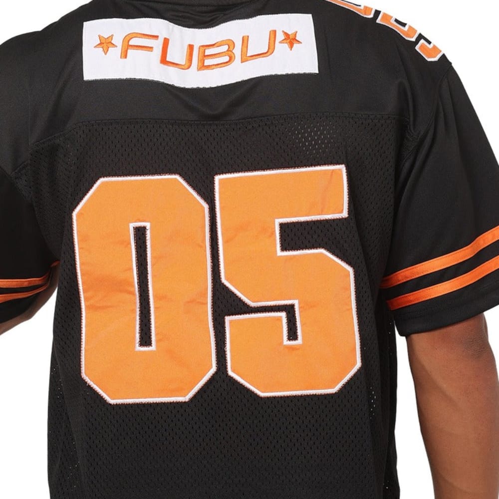 Fubu Chicago City Jersey - Black / Orange
