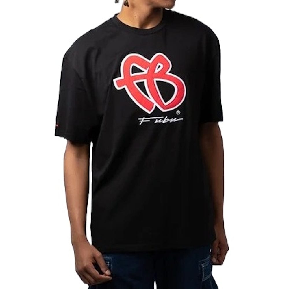 Fubu FB OG Basic Tee - Black / Red / White