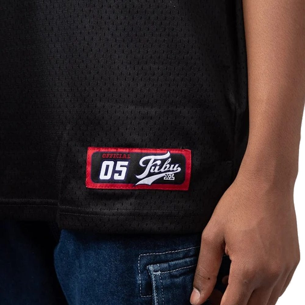 Fubu Varsity Mesh Tee - Black / White