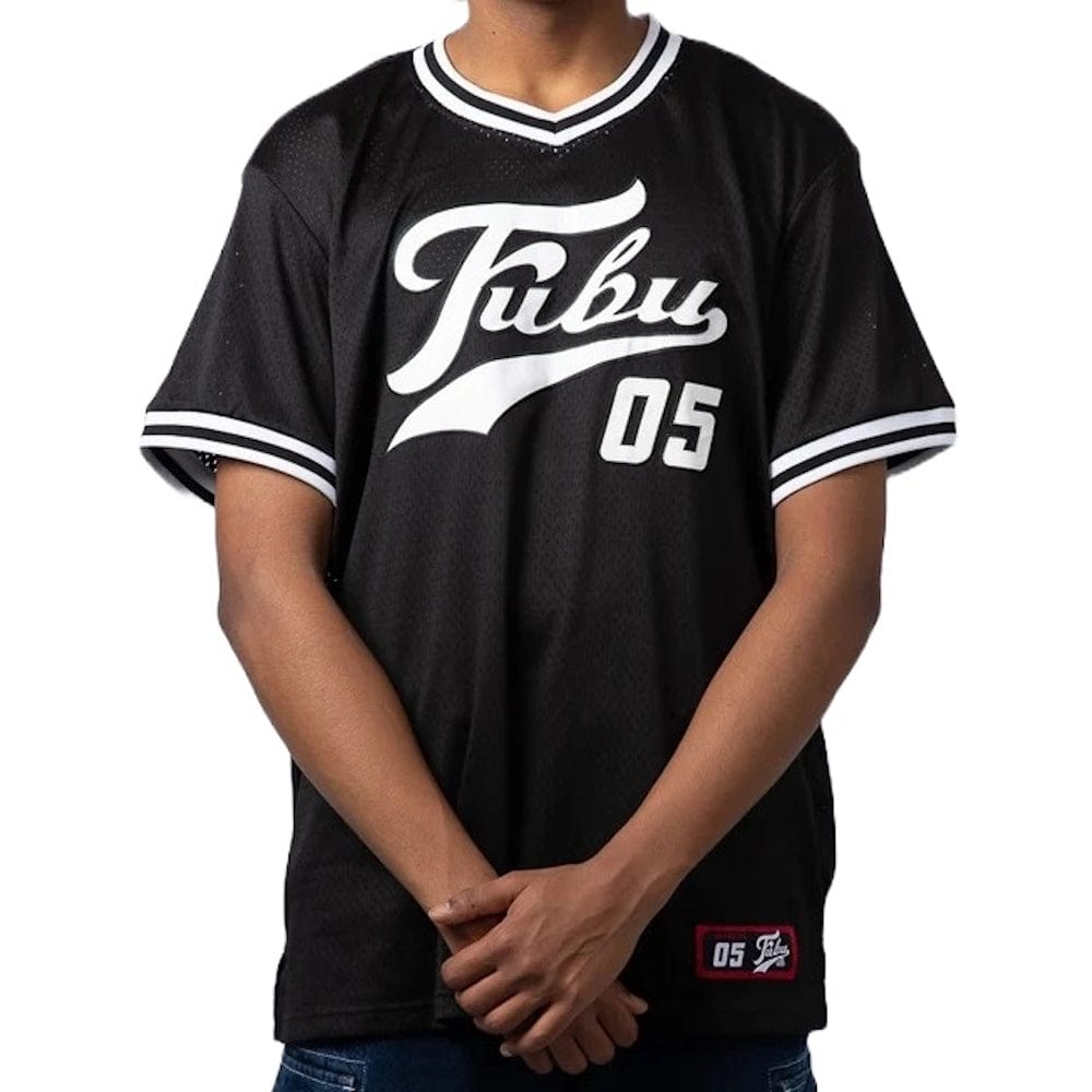 Fubu Varsity Mesh Tee - Black / White