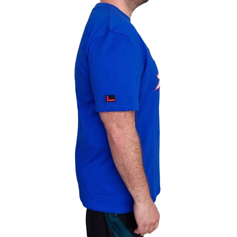 Fubu Varsity Tee - Blue / White / Red