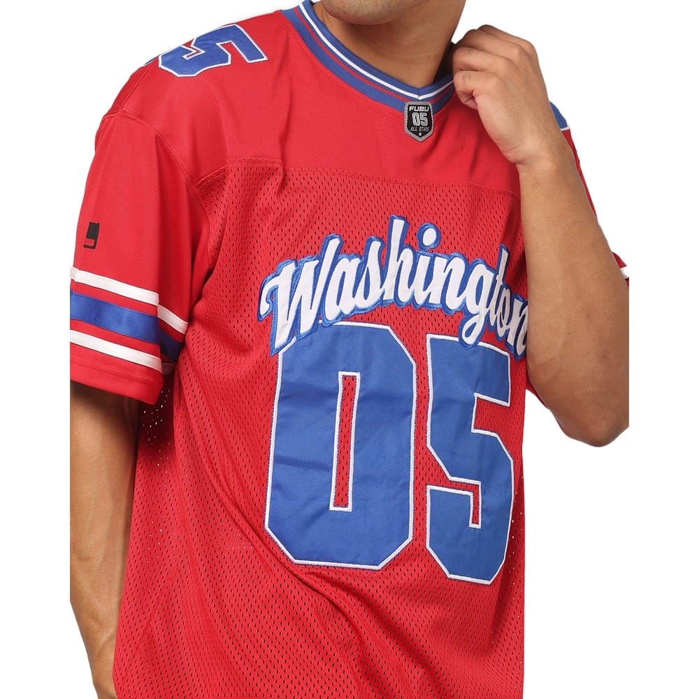 Fubu Washington City Jersey - Red / Blue
