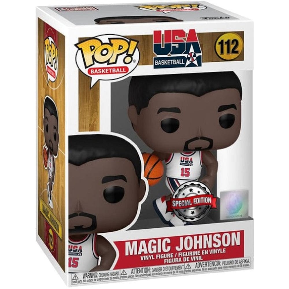 Funko NBA Legends Magic Johnson 92 Team USA Pop! Vinyl #112