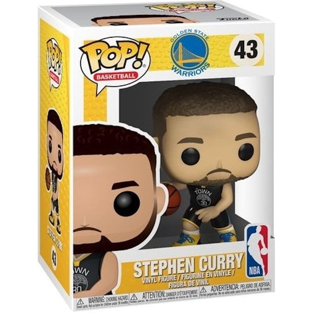 Funko NBA Warriors Steph Curry Pop! Vinyl #43