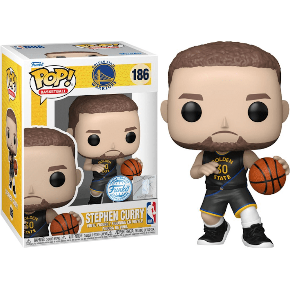 Funko NBA Warriors Stephen Curry (23-24 Statement) Pop! Vinyl #186