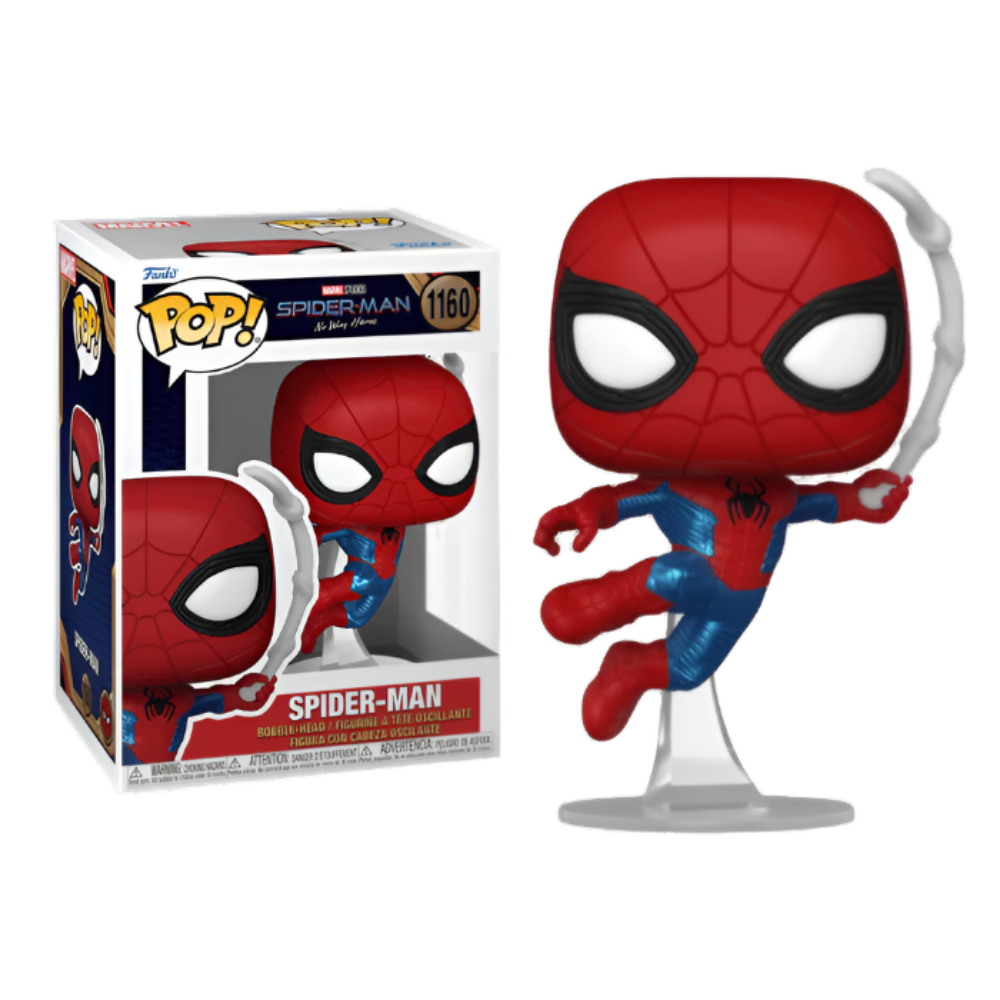 Funko Spider-Man: No Way Home - Spider-Man Metallic Pop! Vinyl #1160