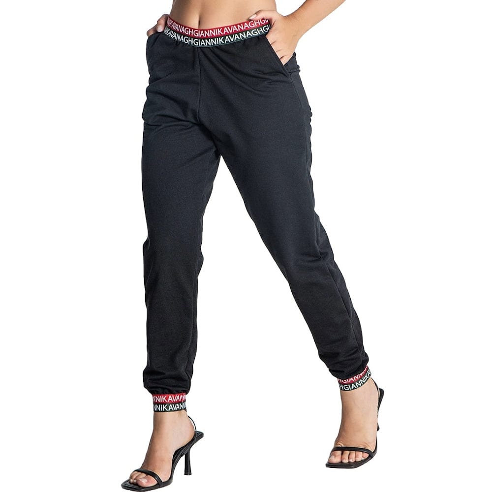 Gianni Kavanagh Womens Nation Joggers - Black