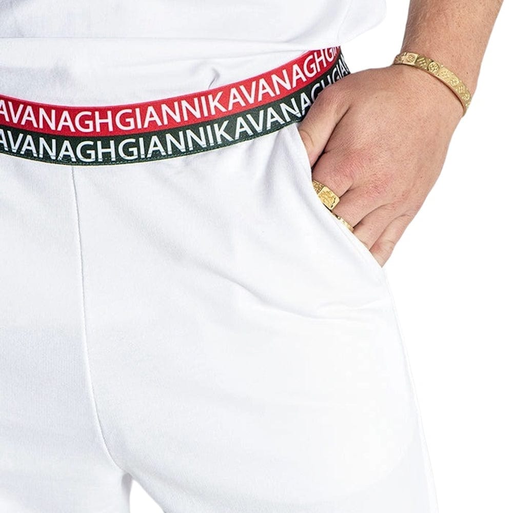 Gianni Kavanagh Nation Joggers - White