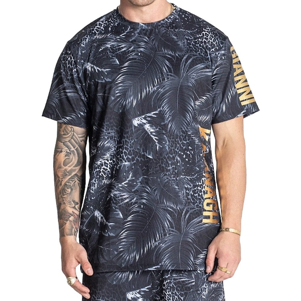 Gianni Kavanagh Resort AOP Tee - Black