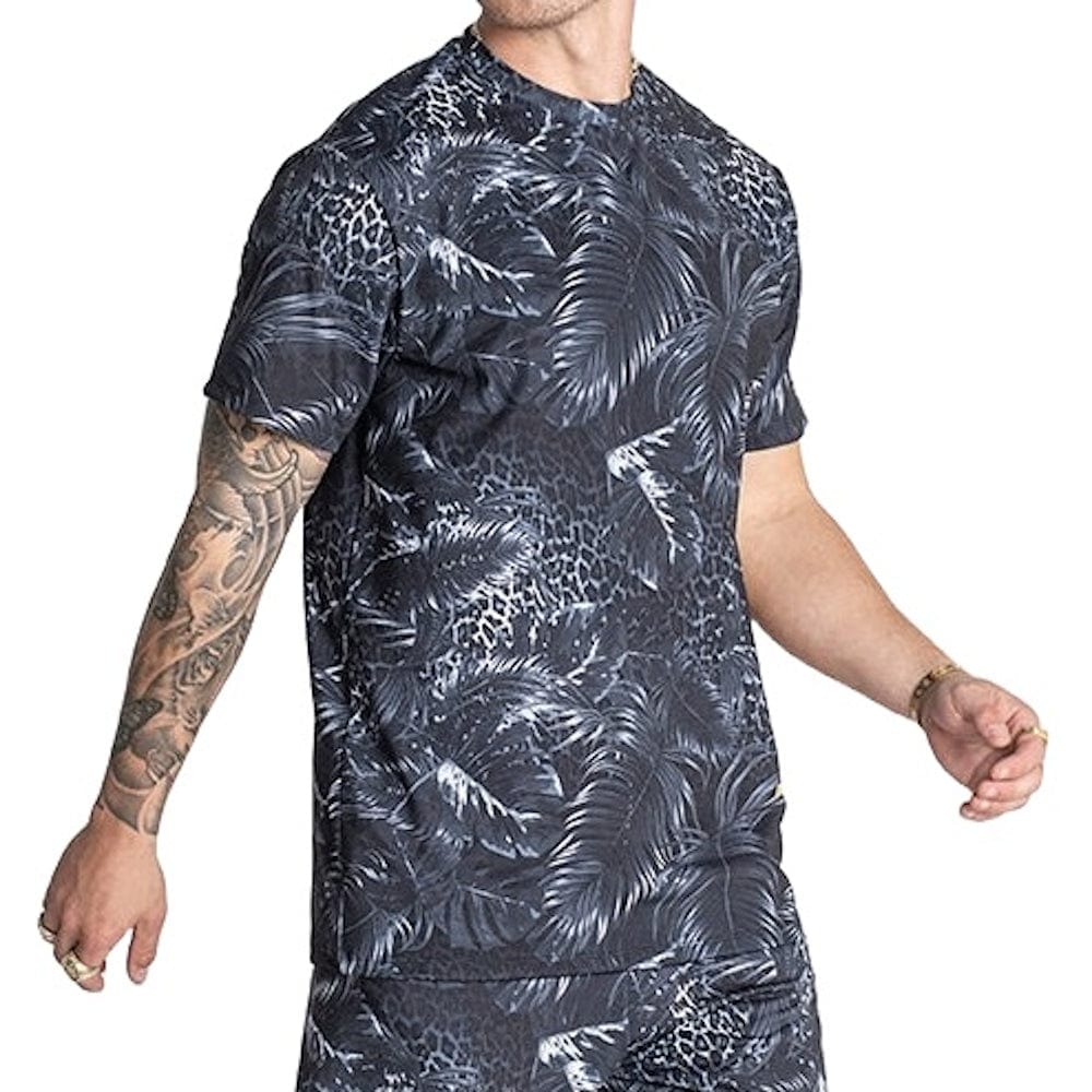 Gianni Kavanagh Resort AOP Tee - Black