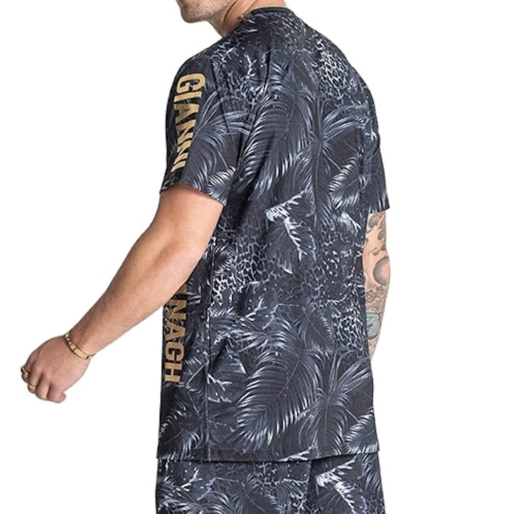 Gianni Kavanagh Resort AOP Tee - Black