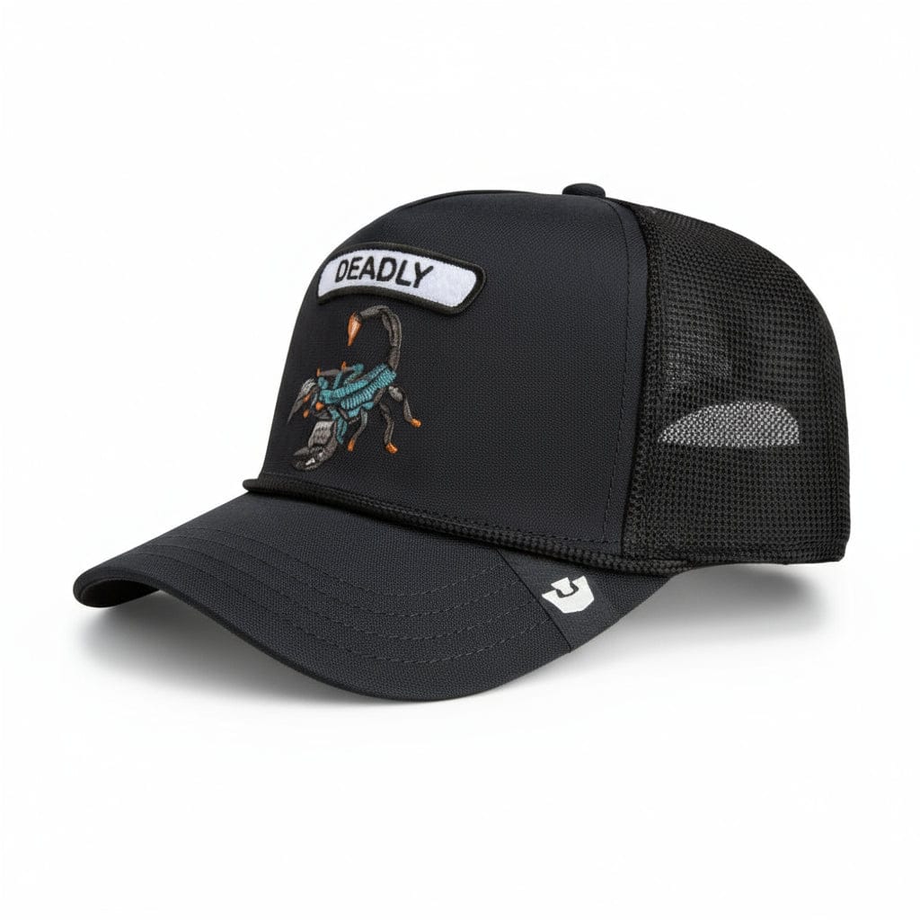 Goorin Bros GB2 Deadly Scorpion Trucker Snapback - Black